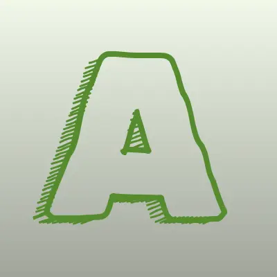 Авокадо, сеть магазинов у дома, лого-визитка